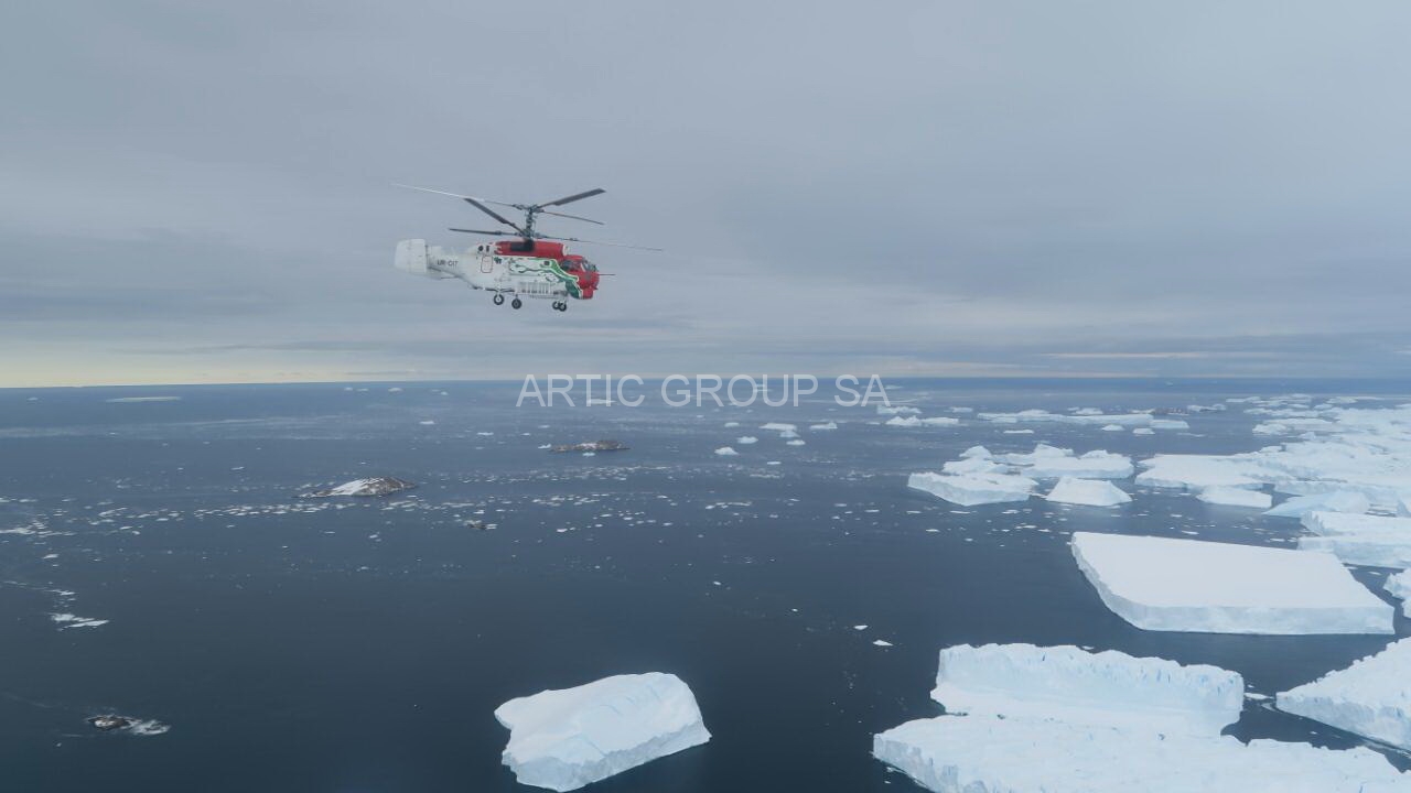 Performing flights in Antarctica