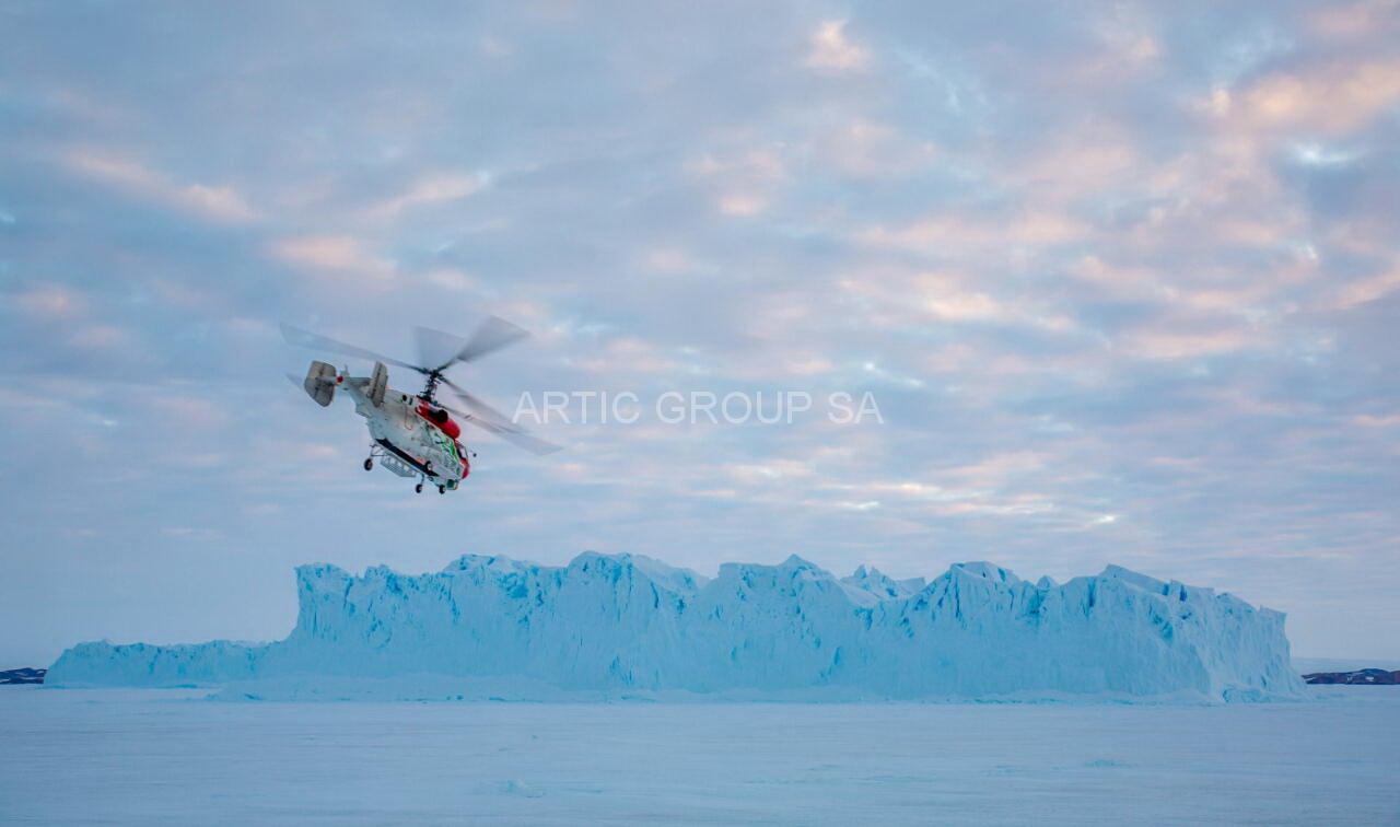 Cargo transportation operations with external sling in Antarctica